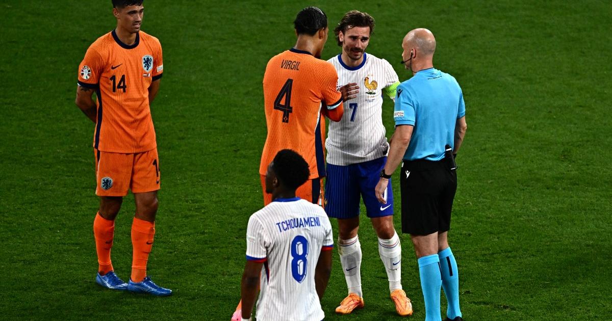 Grosse polémique à l’Euro 2024 après le match entre la France et les Pays-Bas à cause des « arbitres » de la Premier League anglaise