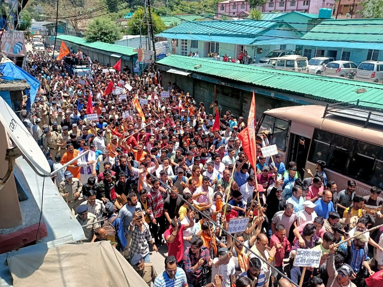 March against Muslims in Barkot, Uttarakhand on 3 June 2023_محمد أشرف.jpg