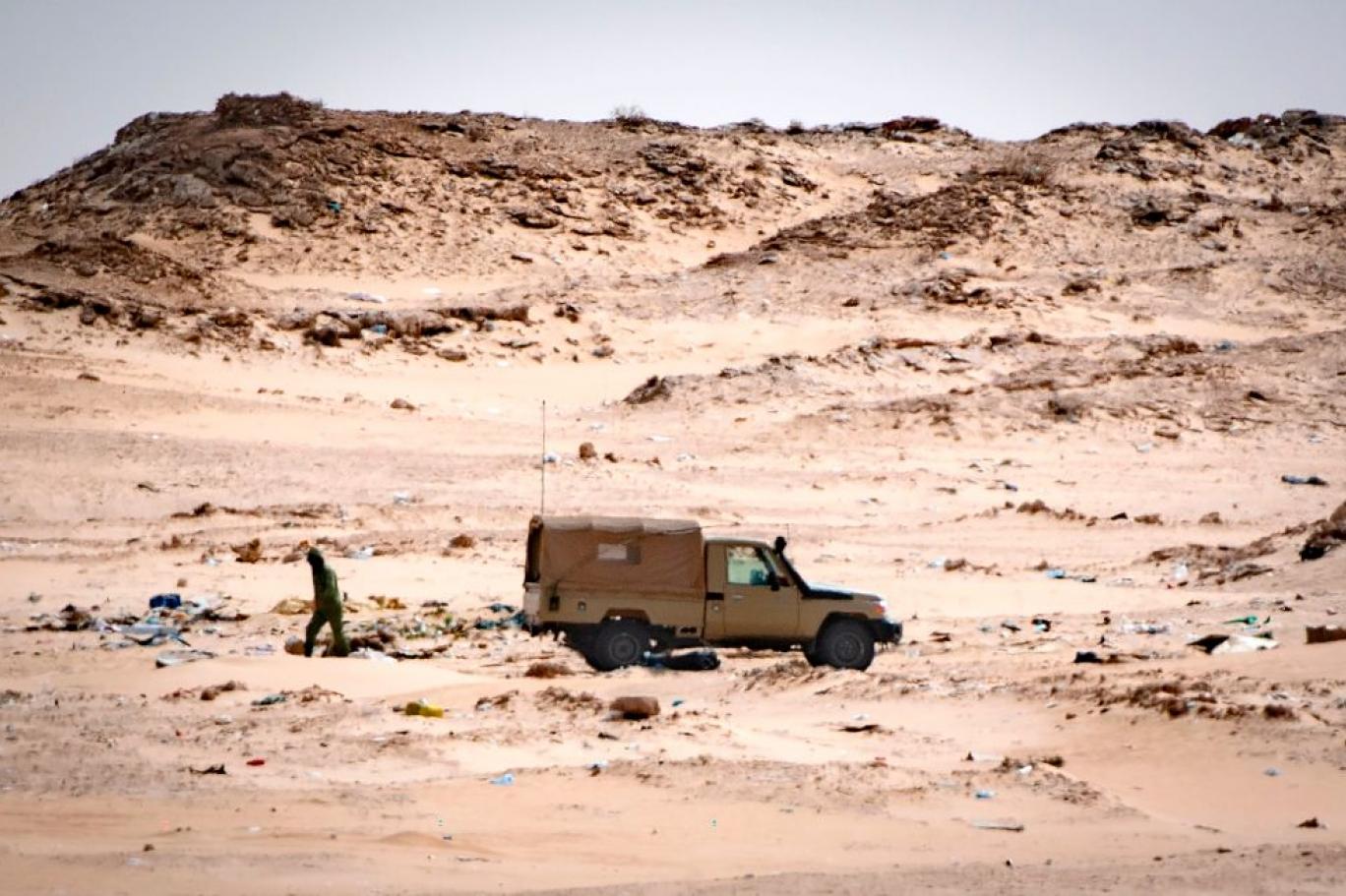 أطلق المغرب العام الماضي عملية عسكرية في منطقة الكركرات الحدودية (غيتي)
