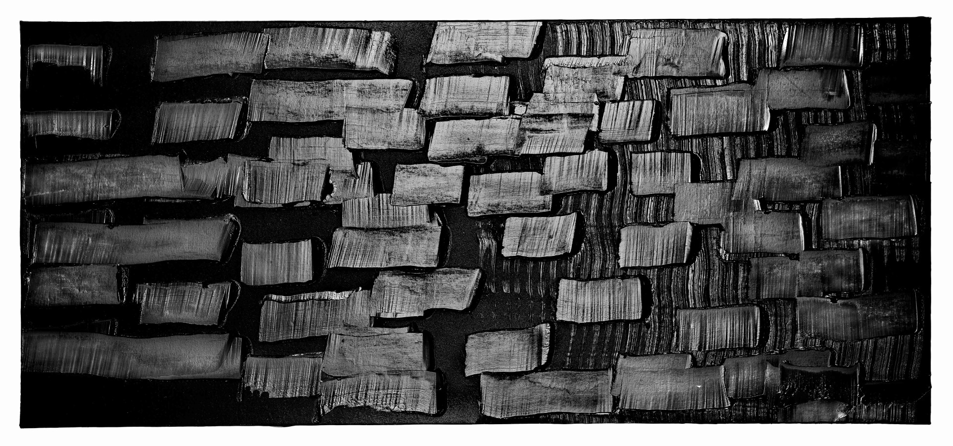 thumbnail_Pierre Soulages, Peinture 74 x 165 cm, 5 juin 2020. Collection particulière. Adagp Paris 2023. (c) Archives Soulages.jpg