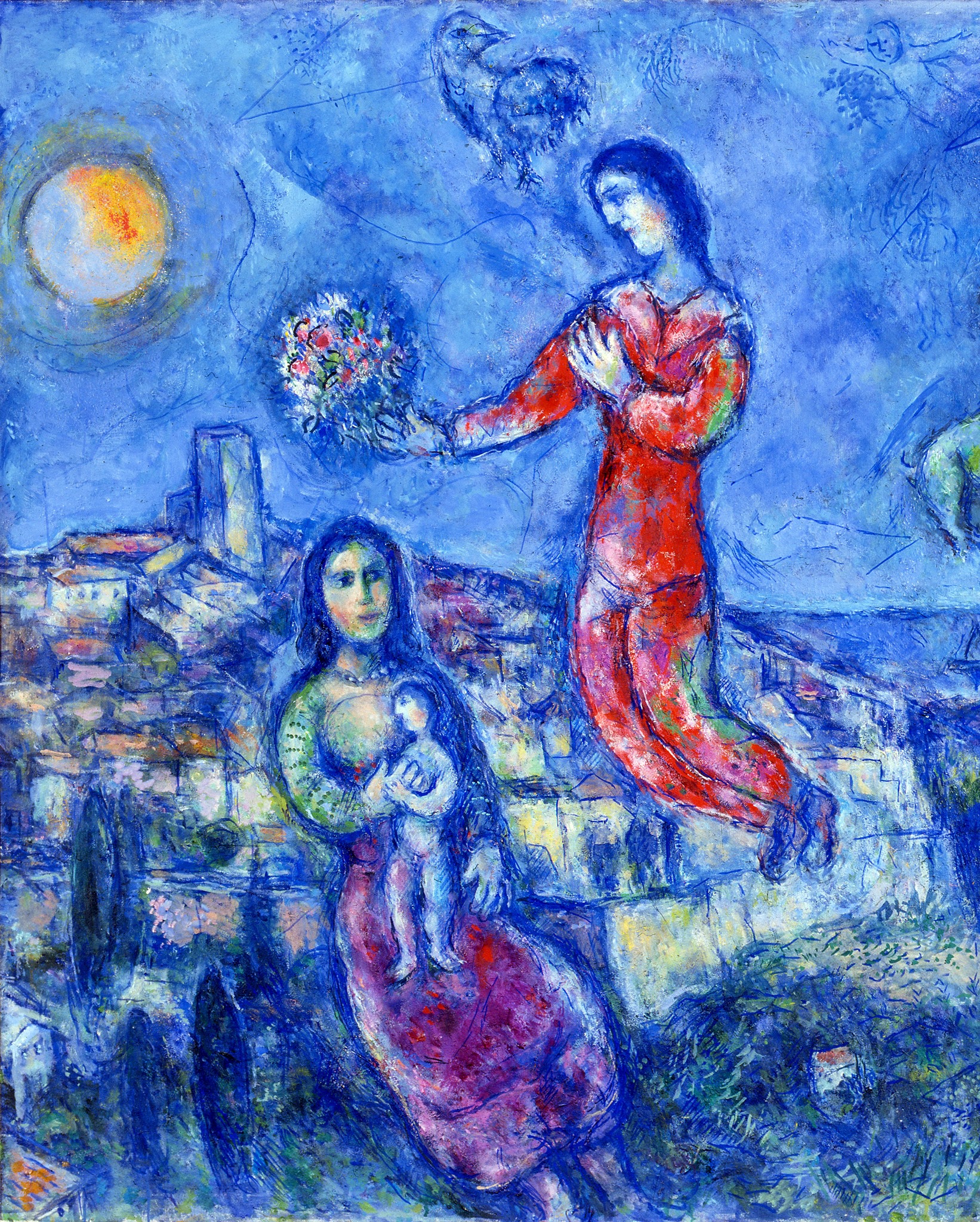 Chagall - Couple dans le paysage bleu.jpg