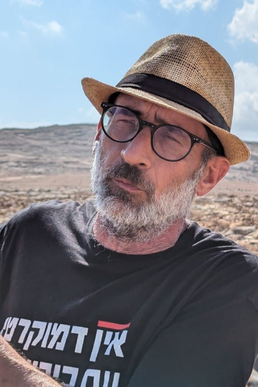 Guy Hirschfeld, a veteran Israeli peace activist_Indy.jpg