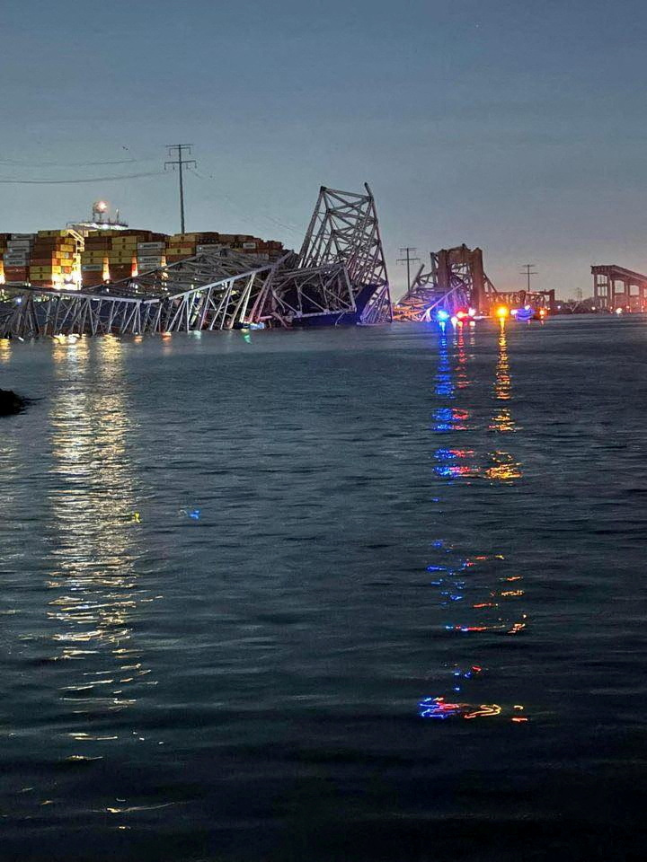 Maryland Bridge Collapse harford county MD fire & EMS reuters.JPG