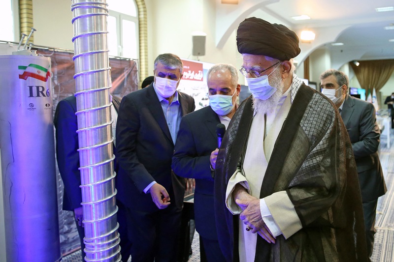 country's nuclear industry achievements iran KHAMENEI office afp.jpg