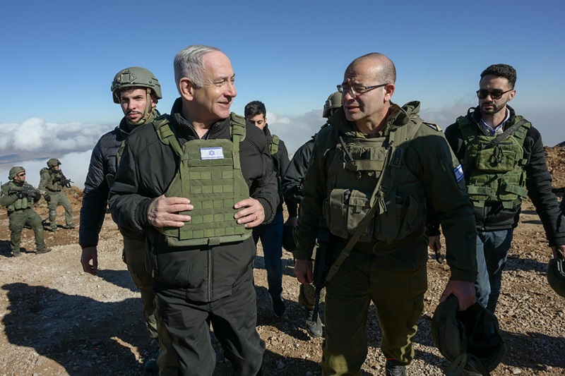 netanyahu golan GPO  AFP.jpg